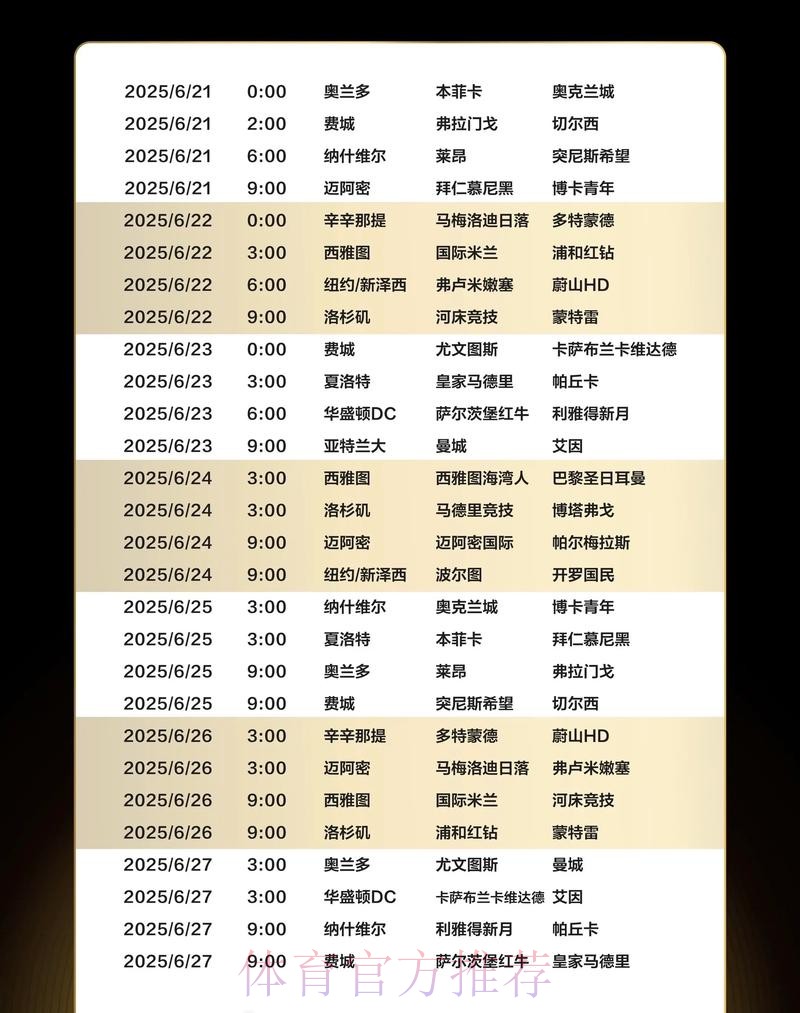 最新世界杯比赛日程更新详情 最新世界杯比赛日程更新详情